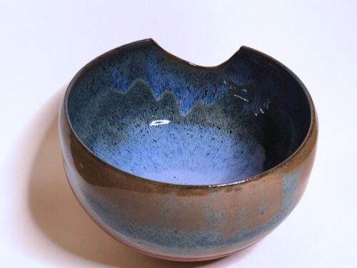 Bowl | Ocean Blue | with cosmetic flaw