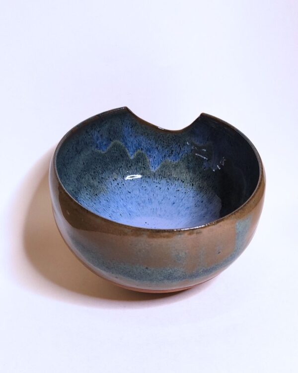 Bowl | Ocean Blue | with cosmetic flaw