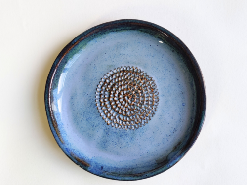 Garlic Grater| Ocean Blue | Ø 14 cm