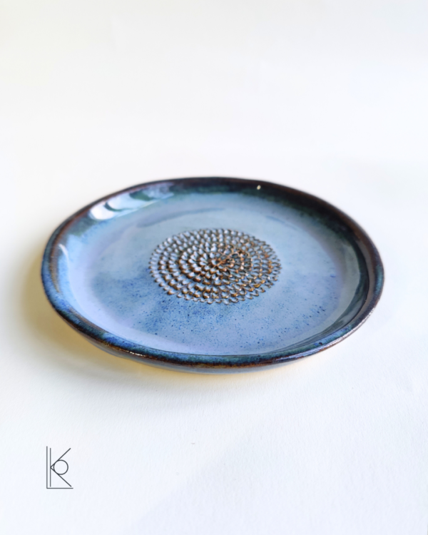 Garlic Grater| Ocean Blue | Ø 14 cm