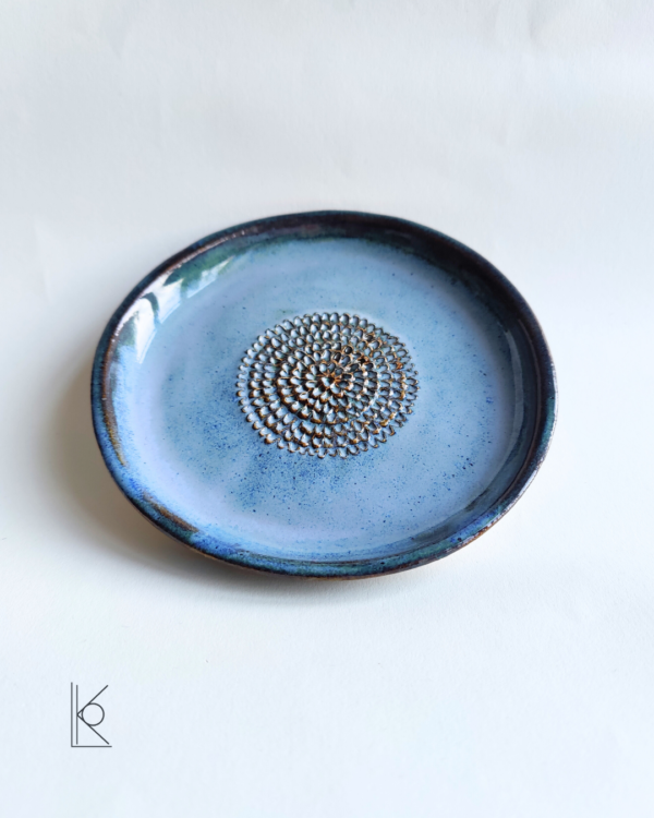 Garlic Grater| Ocean Blue | Ø 14 cm