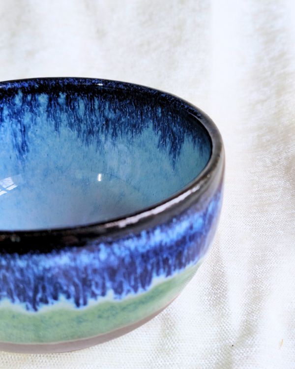 Bowl | Blue Green | Ø 13 cm