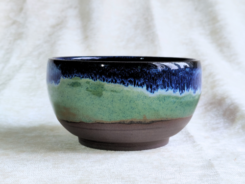 Bowl | Blue Green | Ø 13 cm