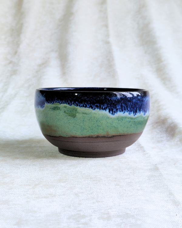 Bowl | Blue Green | Ø 13 cm