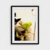 prodigi-GLOBAL-CFPM-20X28-framecolour_black-glaze_acrylic _ perspex-frame_classic-papertype_ema-substrateweight_200gsm-mount_2.4mm-mountcolour_snow white Permission to Rest framed fine art print with black frame and white mount, front view